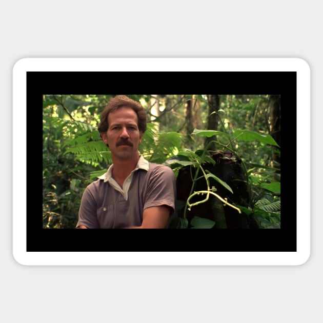 Werner Herzog The Jungle Sticker by hi ~ hello ~